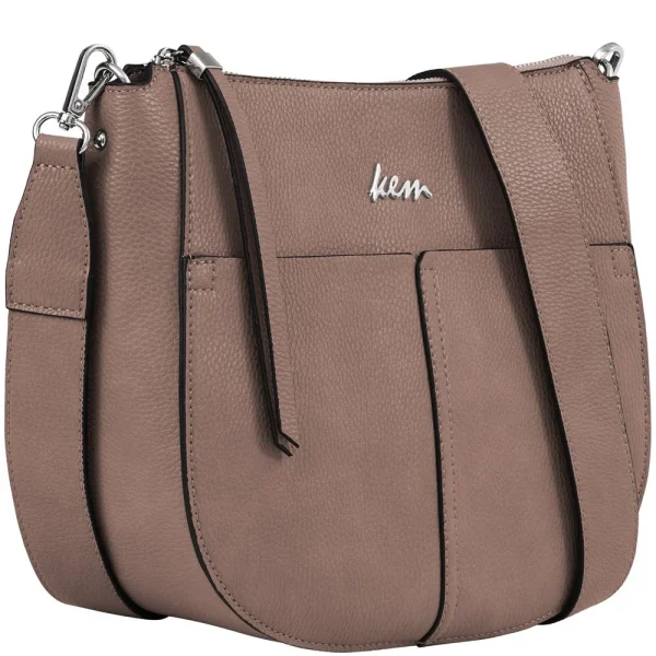 Τσάντα χιαστί σε συνθετικό υλικό Alce