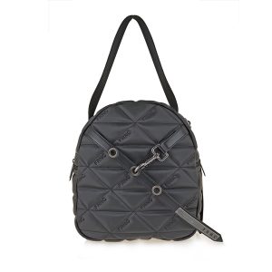 4172 Γυναικείο Backpack Σε Χρώμα Μαύρο Καπιτονέ FRNC 4172 BLK