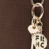 5571_cof_frnc-00001 Ψάθινη Γυναικεία Τσάντα Μέσης Καφέ | FRNC 5571