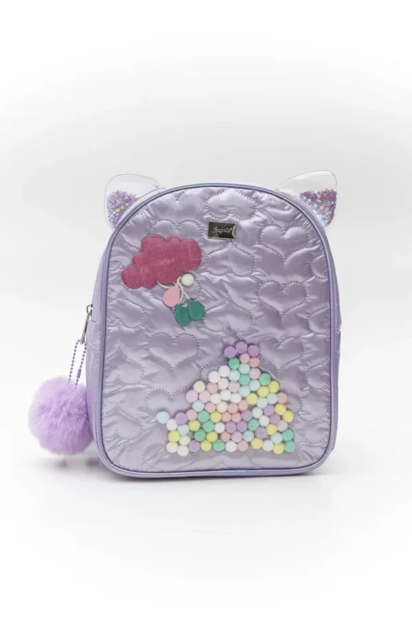 Παιδικό puffer σακίδιο με αφτάκια