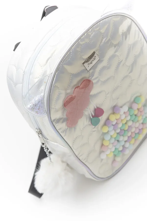 Παιδικό puffer σακίδιο με αφτάκια