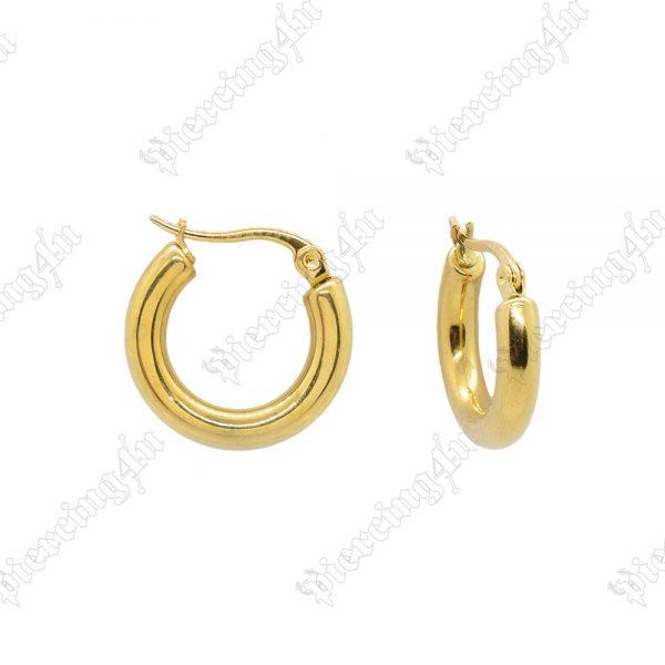 HP-0936-600x600 Σκουλαρίκι Κρίκος 4mm από Χειρ. Ατσάλι Χρυσό