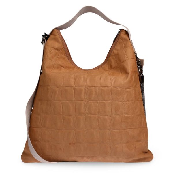 frnc-6142-eco-nubuck-shoulder-bag (5) Γυναικεία Τσάντα Ώμου Eco Nubuck FRNC 6142