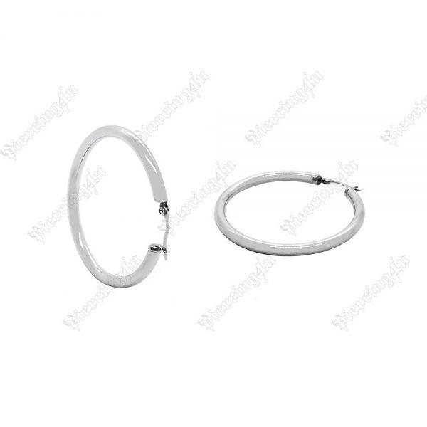 krikaki-asimi-atsali-HP-0494-600x600 Σκουλαρίκι Κρίκος 4mm από Χειρ. Ατσάλι Ασημί