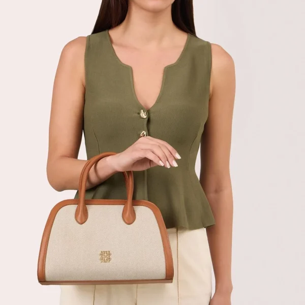 Τσάντα tote συνθετικό υλικό Riviera