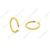 xriso-krikaki-HP-0496-600x600 Σκουλαρίκι Κρίκος 4mm από Χειρ. Ατσάλι Χρυσό