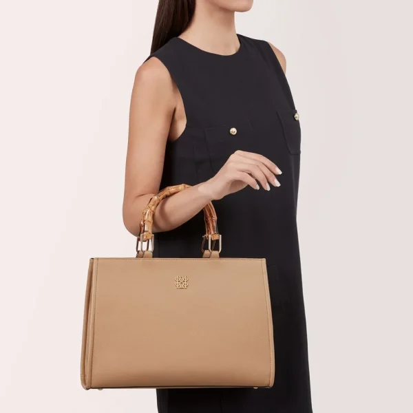 Τσάντα tote σε συνθετικό υλικό Linea 37920