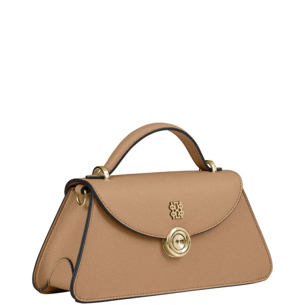 Τσαντάκι top handle σε συνθετικό υλικό Linea 37919